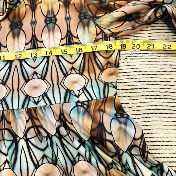 Isle Stain Glass Print Dress, L - Picture 7 of 12